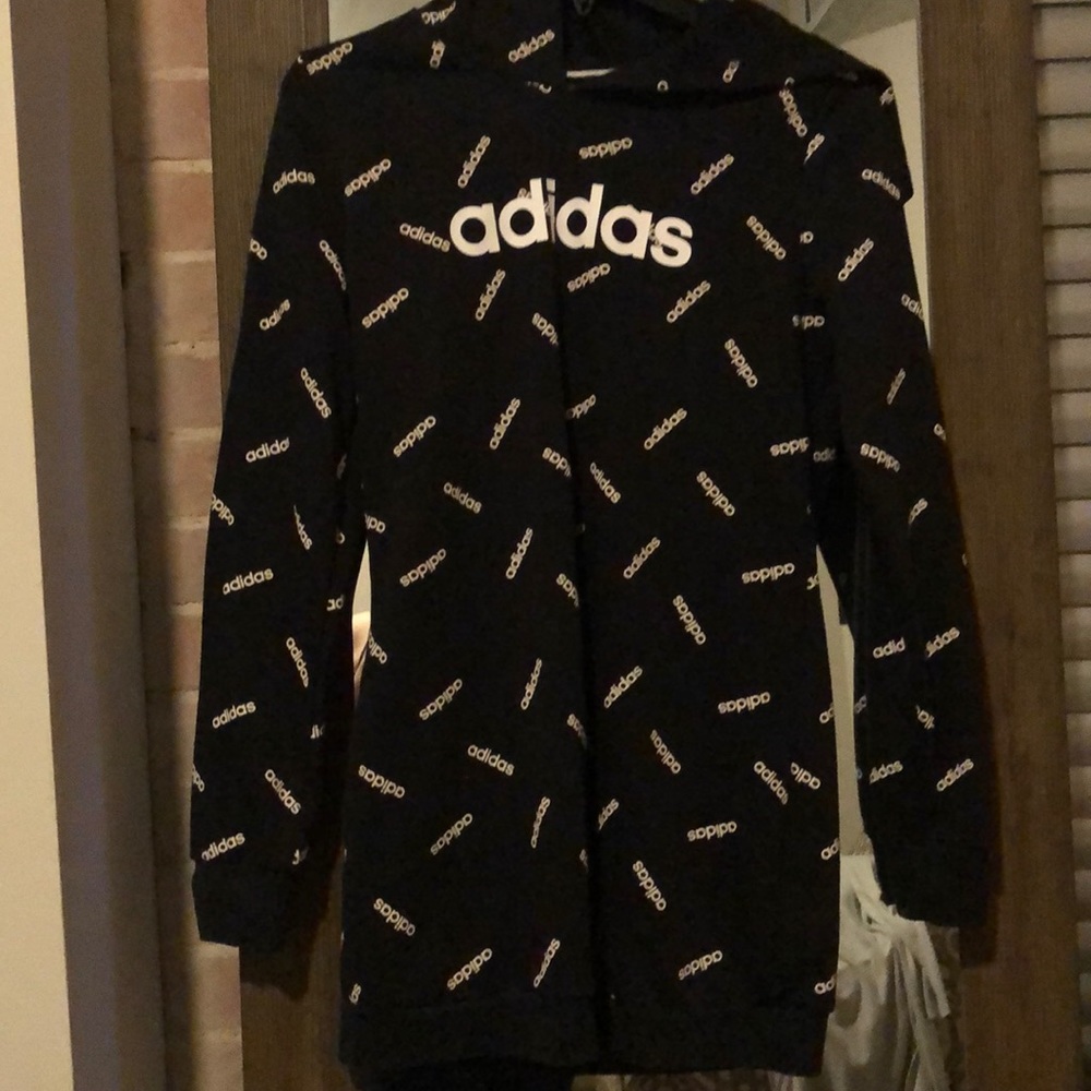 Adidas long hoodie